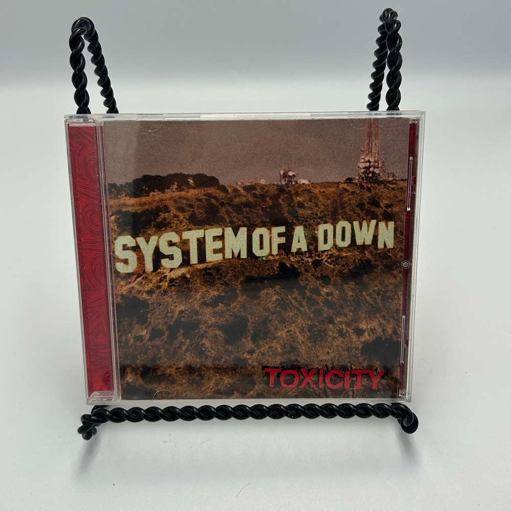 System of a Down CD Toxicity 2001 Y2K Alternative Metal Rock Psycho Chop Suey